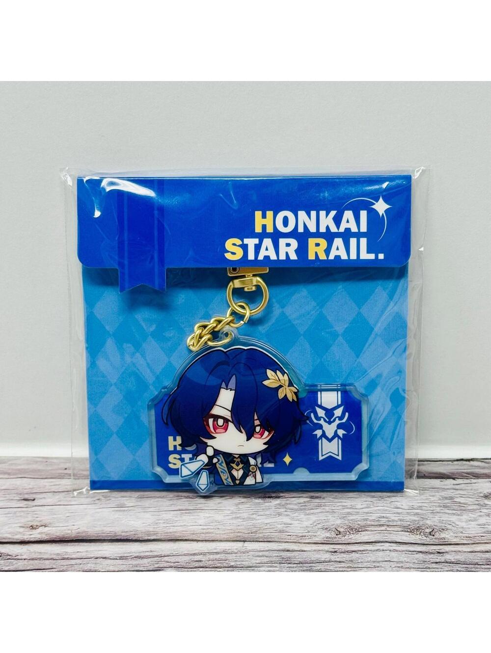 Honkai Star Rail Dr. Ratio Acrylic Keychain Official New China Import US Seller
